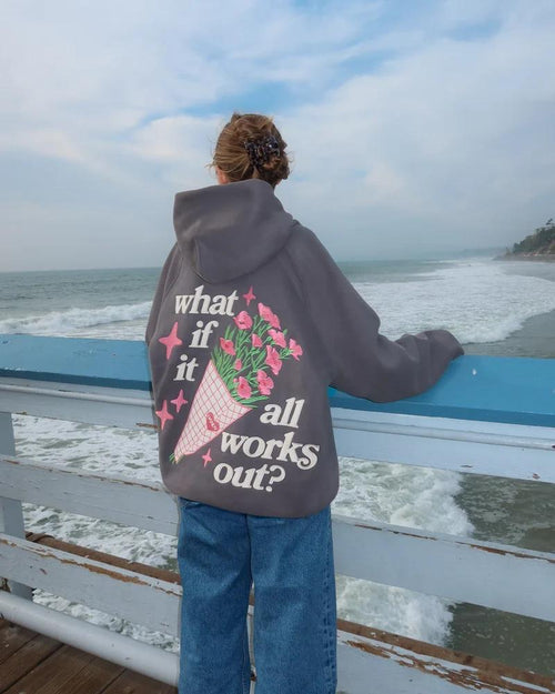 "What If" Oversized Lux Hoodie