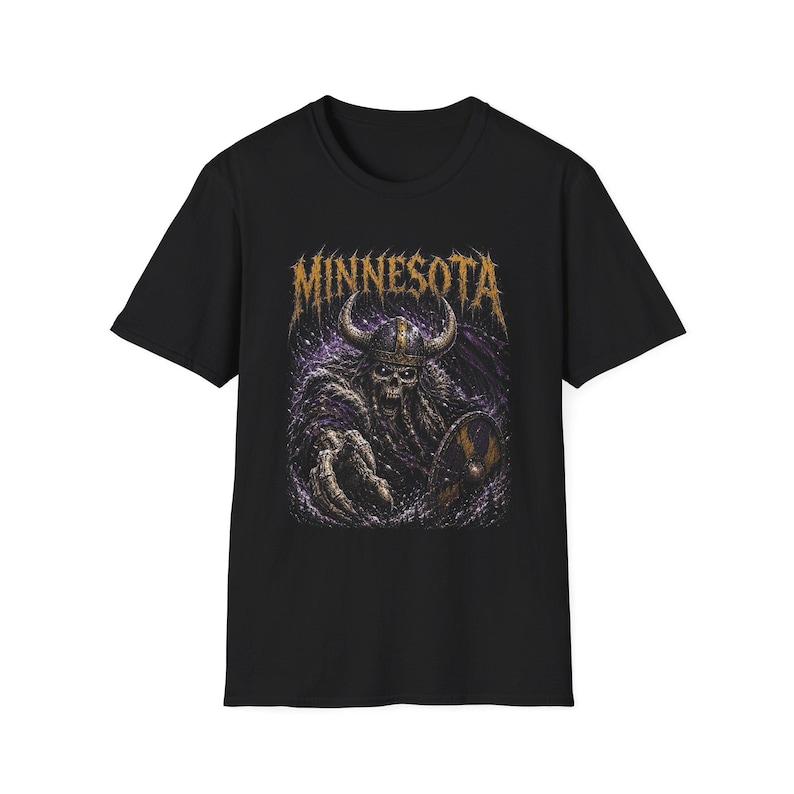 Viking Skull Warrior Graphic T-Shirt