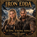 Iron Edda Storm Rising 11 Epic Viking Songs physical CD album cover