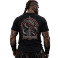 Jormungandr Graphic T-Shirt - Norse Mythology World Serpent Tee, Viking Pagan Unisex Cotton Shirt