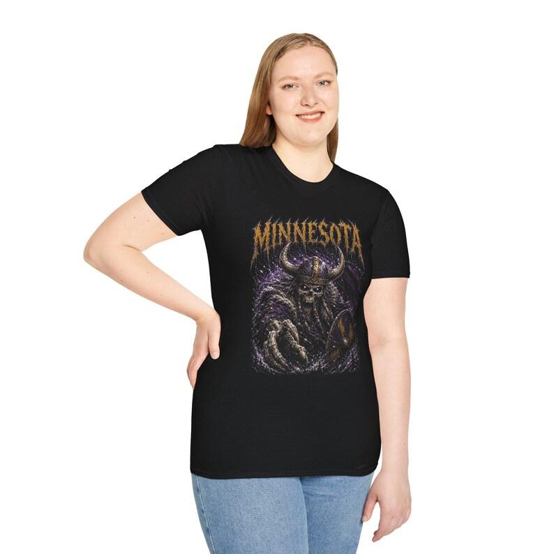 Viking Skull Warrior Graphic T-Shirt