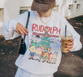 Vintage Rudolph Christmas Sweatshirt