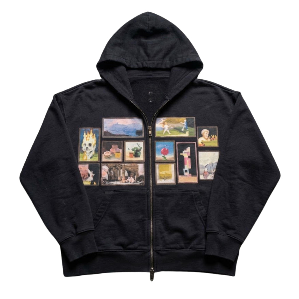 Retro Gallery Pixel Art Hoodie