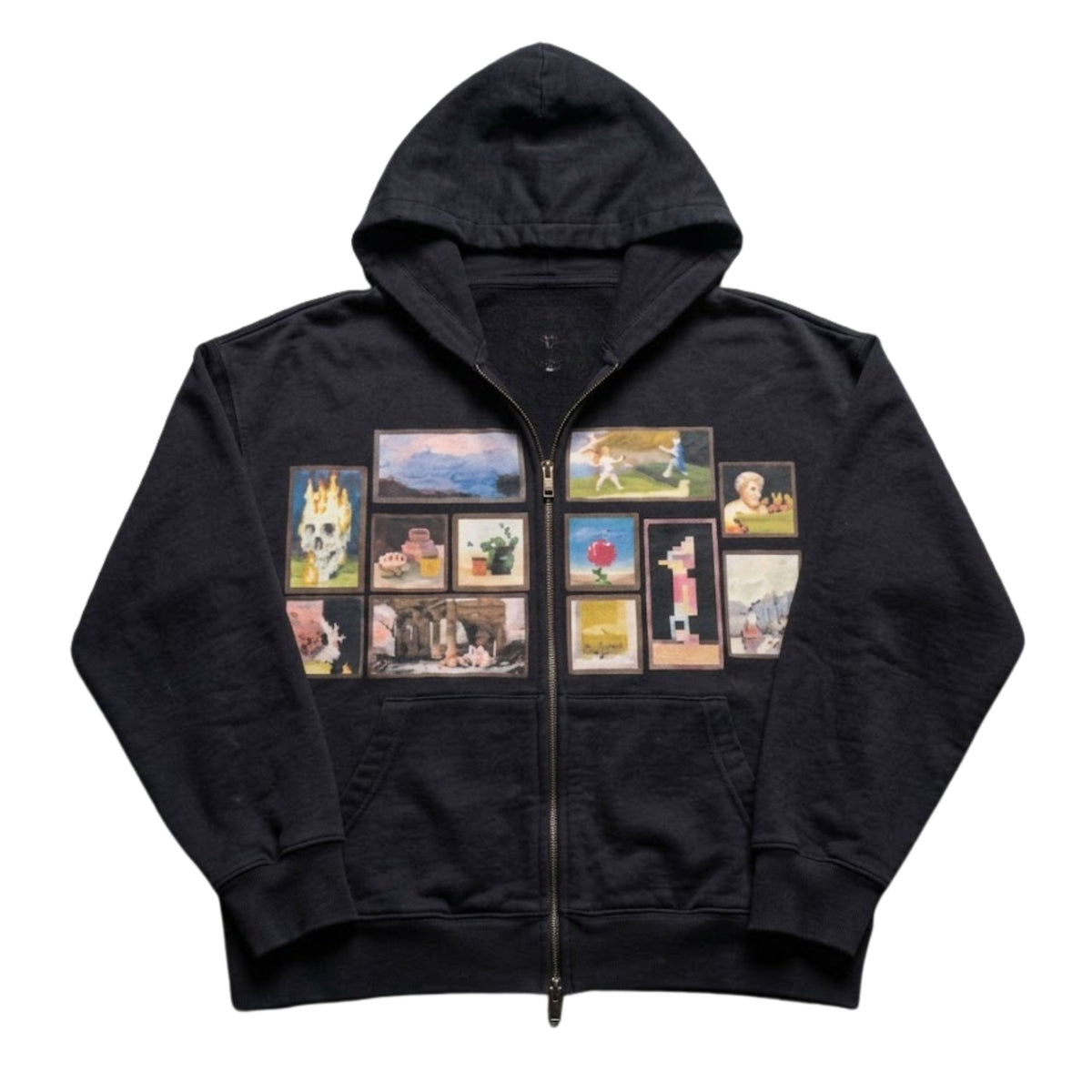 Retro Gallery Pixel Art Hoodie